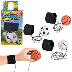 2.25" Sports Wrist Band Return Ball- Carded - LLB Toys