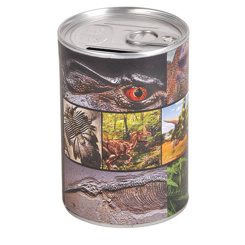 TIN CAN BANK DINO LLB kids toys