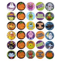 HALLOWEEN ROLL STICKER ASST 500PCS/UNIT LLB Sticker