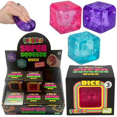 2" Squeezy Sugar Dice - LLB Toys