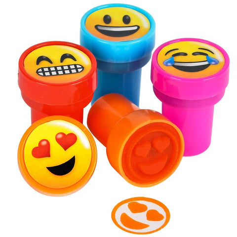 1.40" EMOTICON STAMPERS (24PC/UN) LLB kids toys