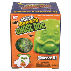Jumbo Sugar Squeezy Halloween Ghost Dog 4" - LLB Toys