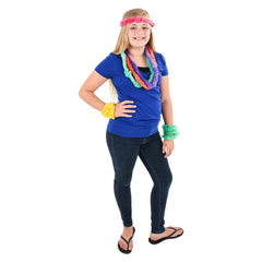 PLASTIC LEIS 1.25" 32" LENGTH LLB kids toys
