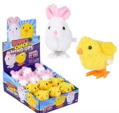 3" BUNNY AND CHICK WIND UPS LLB kids toys
