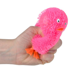 4" Ducky Puffer- Assorted Colors - LLB Toys