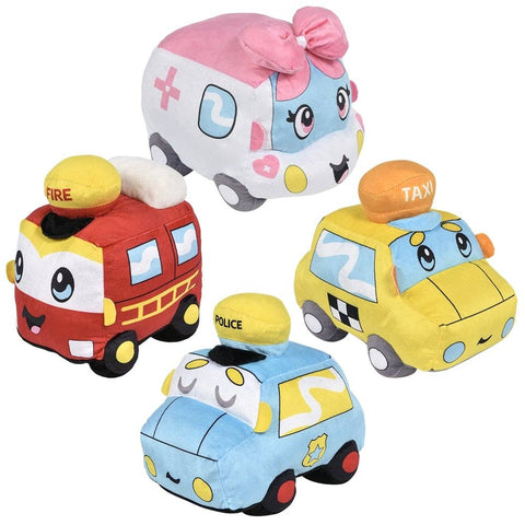 8" Vehicles Plush - LLB Toys