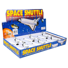 5" DIE-CAST PULL BACK SPACE SHUTTLE LLB Car Toys