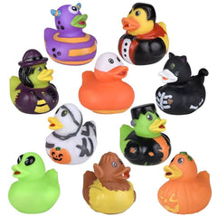 2" Halloween Rubber Ducky Assortment 50ct - LLB Toys