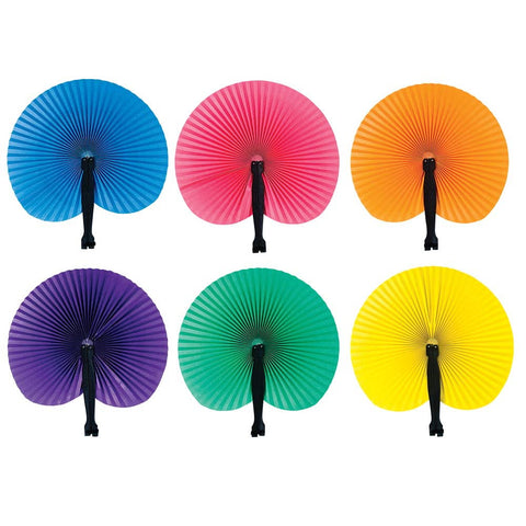 10" SOLID COLOR FOLDING FANS LLB Accessories