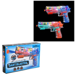 9.5" GEAR LIGHT-UP FOAM DART GUN LLB Light-up Toys