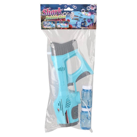 11.25" Light-Up Bubble Shark Blaster With Sound - LLB Toys