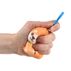 3.25" Kawaii Animals Squish Backpack Clip - LLB Toys