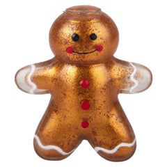 2.25" SQUISH STICKY GINGERBREAD MAN LLB Christmas