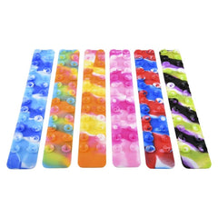 SILICONE STICK ON SUCTION STRIPS 10" LLB kids toys