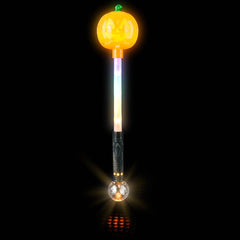 21" Light-Up Jack-O-Lantern Magic Ball Wand- LLB Toys