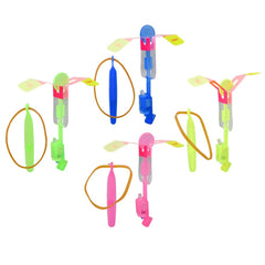Premium Blue Light-Up Slingshot Dragonfly 12ct - LLB Toys