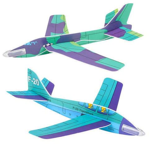 8" JET FIGHTER GLIDER LLB kids toys