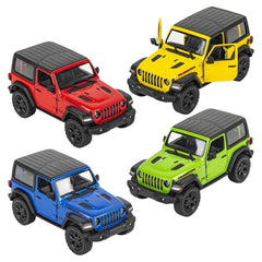 5" DIE-CAST 2018 JEEP WRANGLER HARD TOP LLB Car Toys