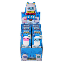 3.5" Squish And Stretchy Yeti - LLB Toys