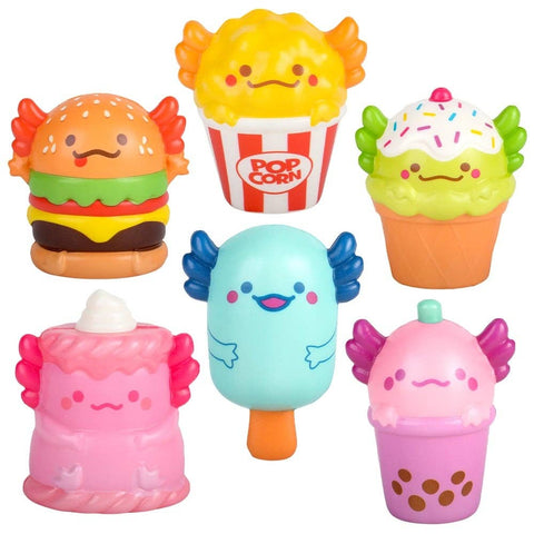 Squish Axolotl Foodie Friends 4" LLB Squishy Toys