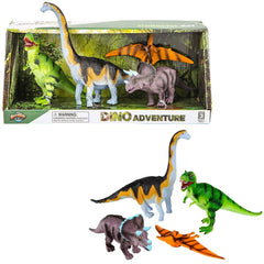 4 PC DINOSAUR SET LLB kids toys