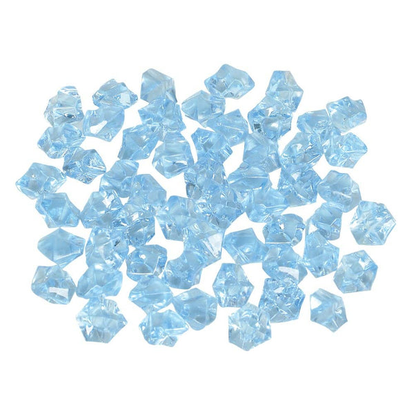 BLUE ACRYLIC ICE BULK- 13500 pc LLB kids toys