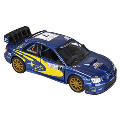 5" Diecast Pull Back Subaru Impreza Wrc 2007 LLB kids toys