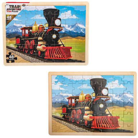 15.75" x 11.75" 48PC LOCOMOTIVE PUZZLE LLB Puzzle