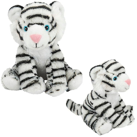 7.5" EARTH SAFE BUDDIES WHITE TIGER LLB Plush Toys