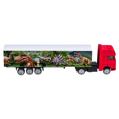 7" DINOSAUR TRACTOR TRAILER LLB kids toys