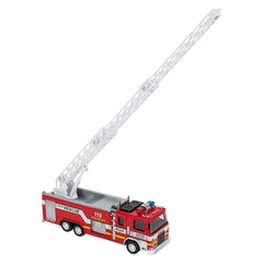 7" Fire Engine Toy With Light And Sound - LLB Toys
