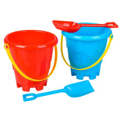 6" Beach Sand Pail & Shovel Set  - LLB Toys