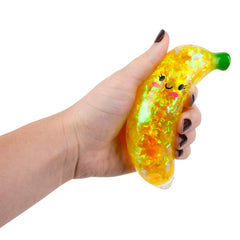 5.5" SQUEEZE SPARKLE BANANA LLB kids toys