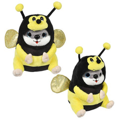 7" Dressed Hamster Bee LLB Plush Toys