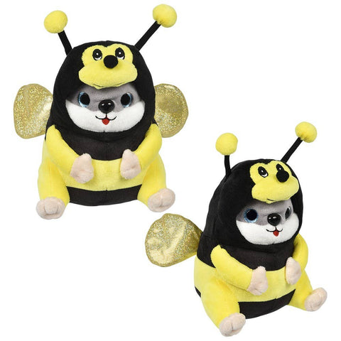 7" Dressed Hamster Bee LLB Plush Toys