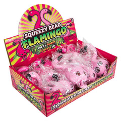 6" SQUEEZY BEAD FLAMINGO BALL LLB kids toys