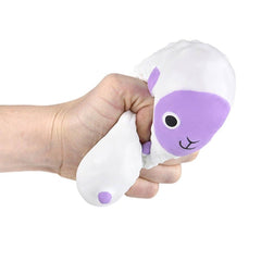 3.5" Squish And Stretch Easter Lamb