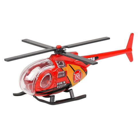 3.5" DIE-CAST HELICOPTER LLB Car Toys
