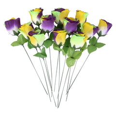 11" Mardi Gras Faux Rose - LLB Toys