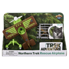 Animal Evacuation Northern Trek Plane Wolf - LLB Toys