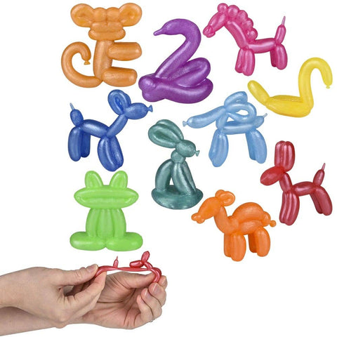 1.75" Mini Balloon Animal Figures 100/Unit - LLB Toys