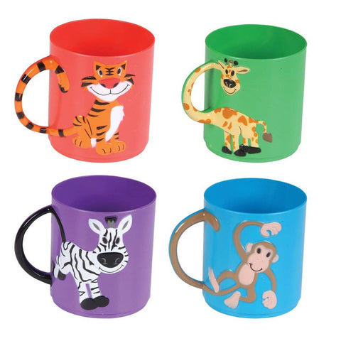 3" ZOO ANIMAL MUGS LLB kids Accessories