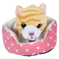 8" Cat In Bed - LLB Toys
