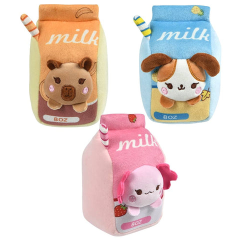 6.5" Milk Carton Plush - LLB Toys