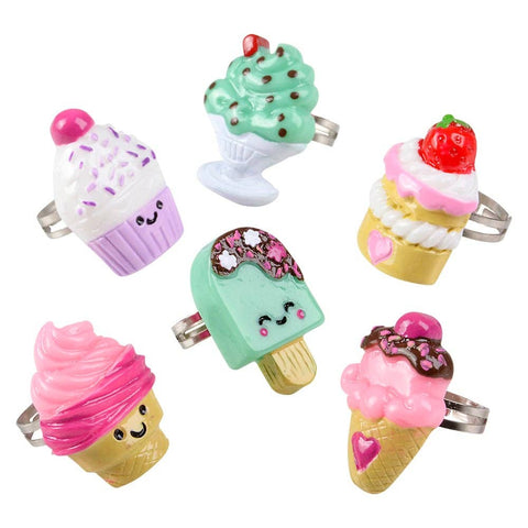 DESSERT RINGS 1" (48PCS/UNIT) LLB kids toys