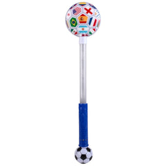 21" Light-Up World Flag Soccer Magic Ball Wand - LLB Toys
