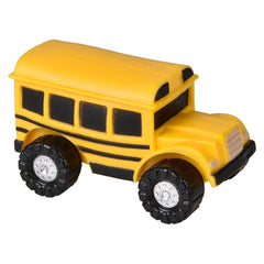 4.5" Stretch And Squish School Bus 12ct - LLB Toys