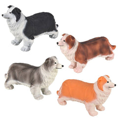 Stretchy Collie 5.25" 12ct - LLB Toys