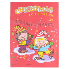 CHRISTMAS COLORING BOOK 9" x 11" 12 PAGES LLB Stationary