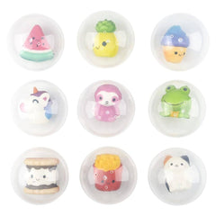 3" CAPSULE KIT - SQUISH TOY MIX 100 PCS/CASE  - LLB Toys